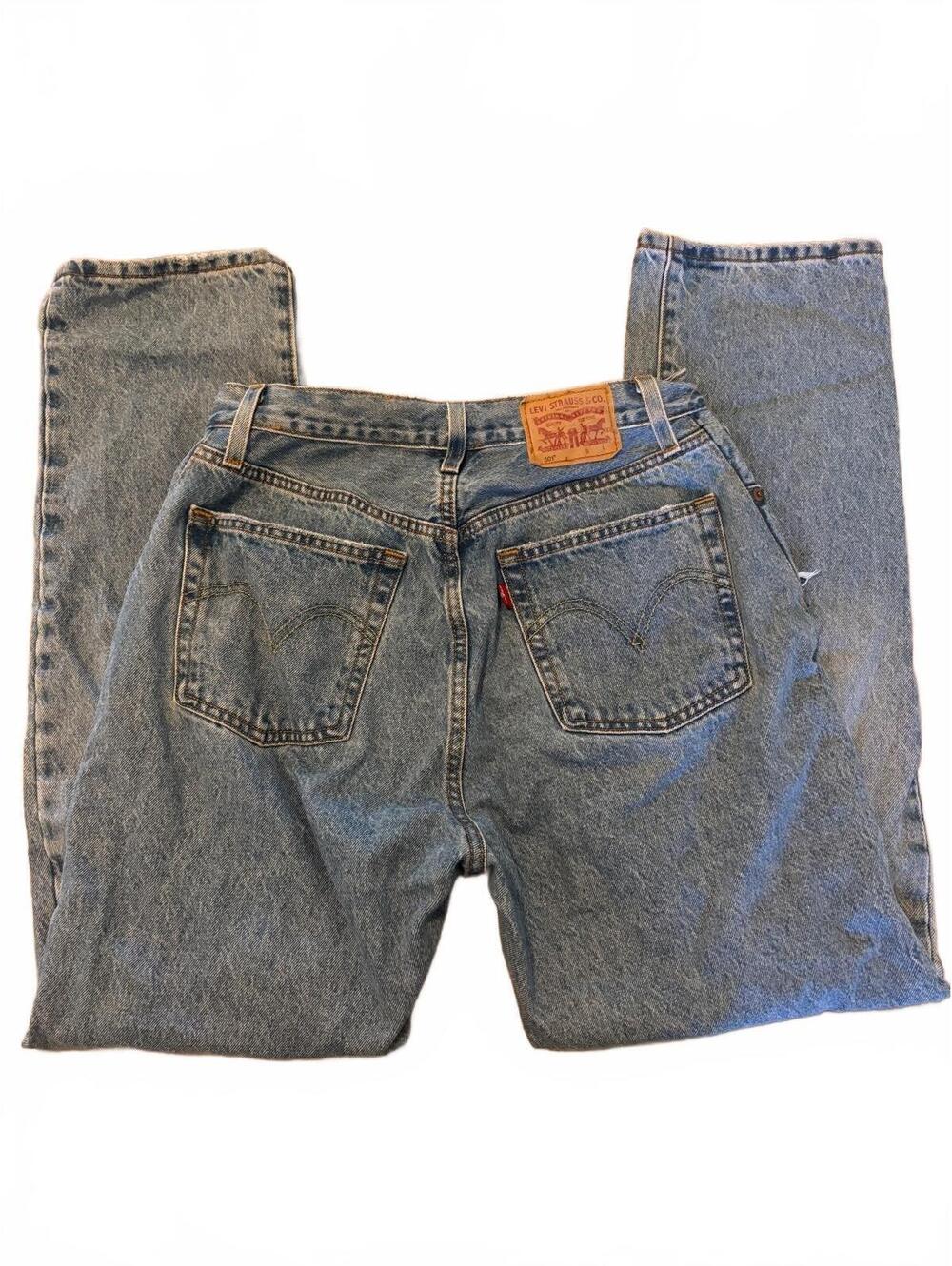 American Vintage Levi’s 501 Distressed Straight Leg Jeans W30 L32